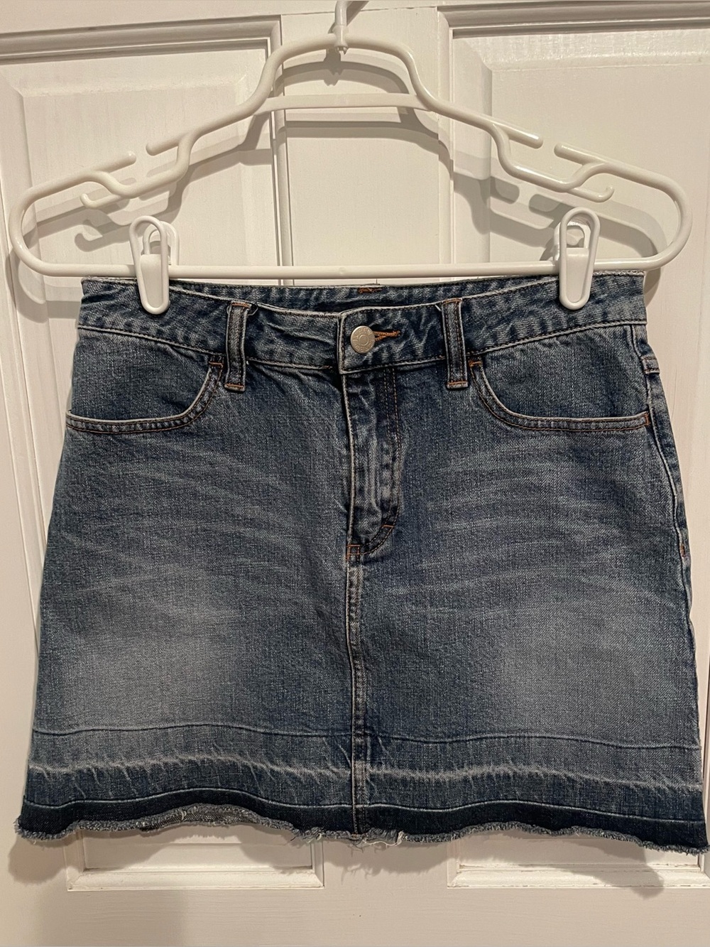 J. Crew Light Wash Denim Skirt - Blue 2